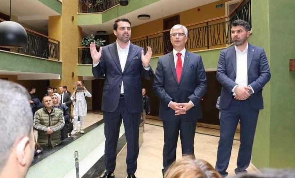 Ak Parti İlçe Başkanlığında Bayramlaşma Töreni Yapıldı