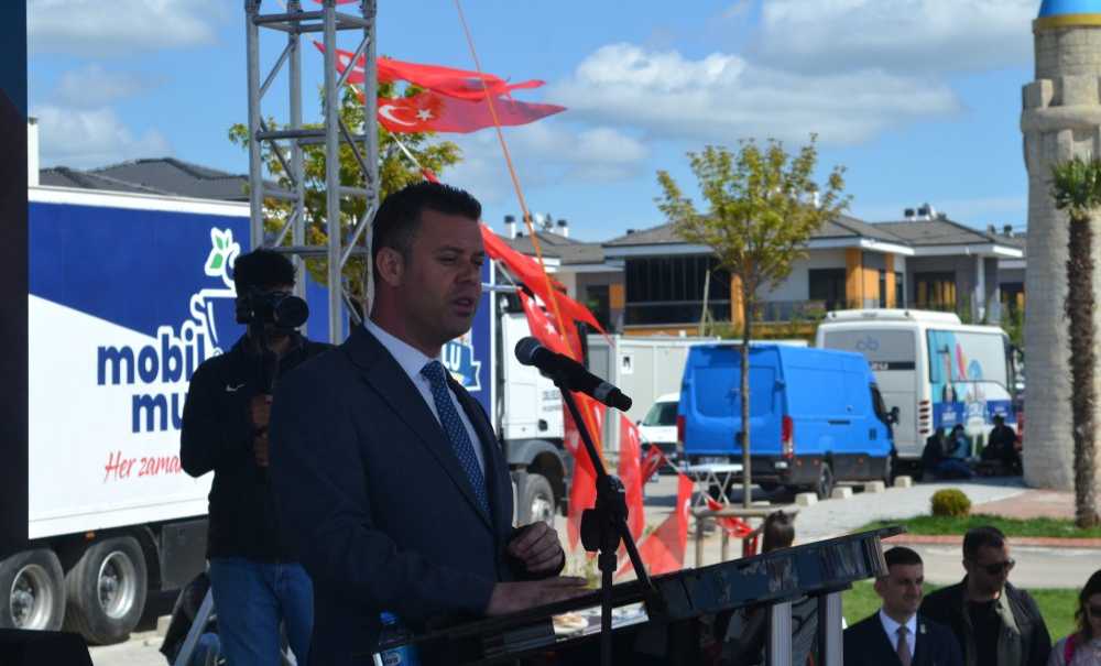 Çorlu Belediyesi Ters Evin Açılışını Yaptı