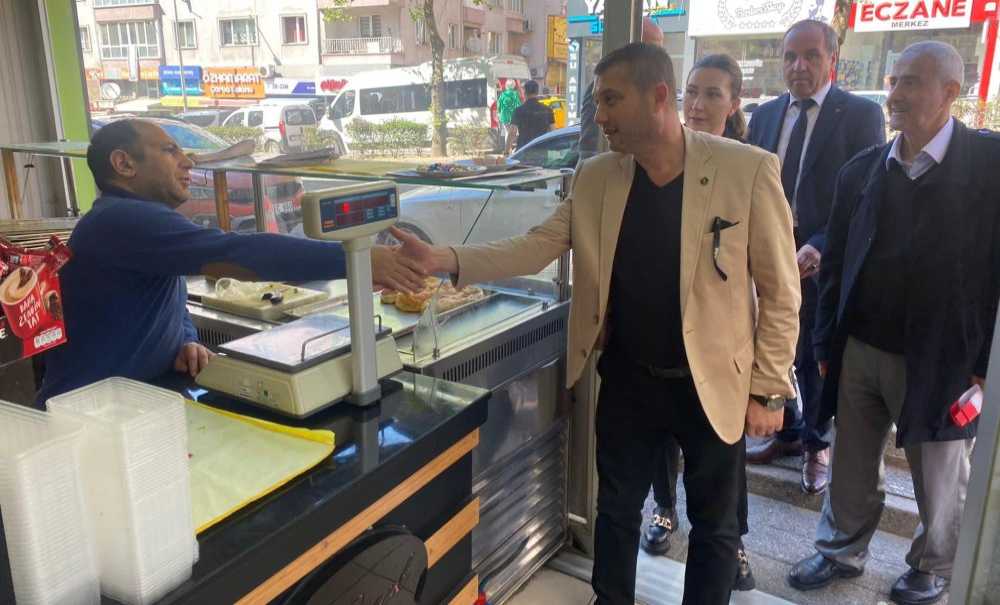 Murat Turna Seçim Çalışmalarını Sürdürüyor