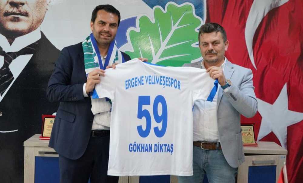 Gökhan Diktaş'tan Ergene Velimeşespor'a Ziyaret