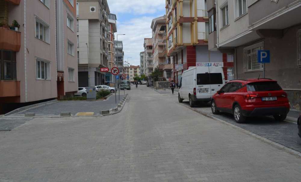 Parke Taşı Yapılan Bahçelievler Göz Dolduruyor