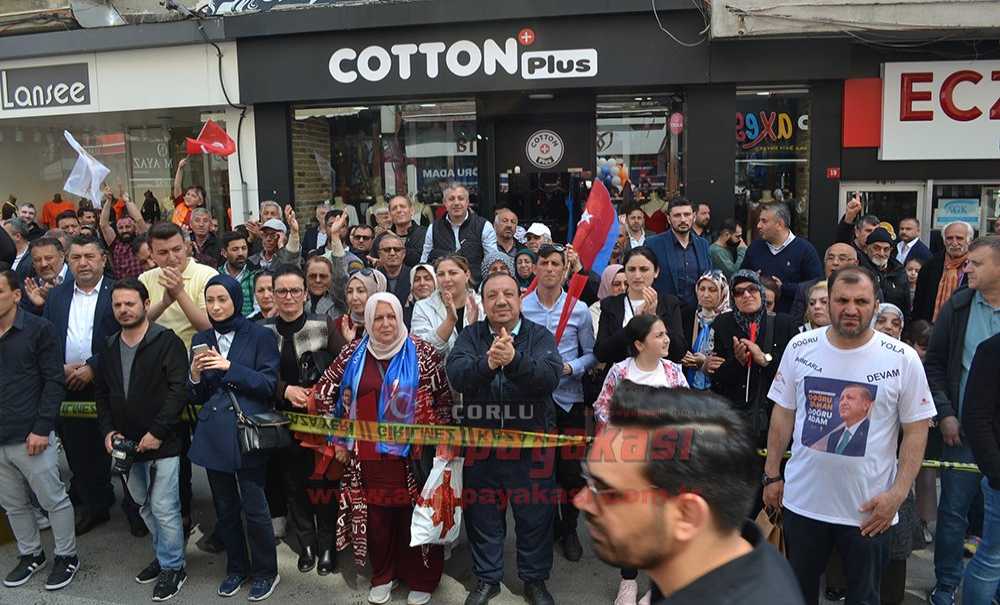 Seçim Bürosu Açılışı Mitinge Dönüştü