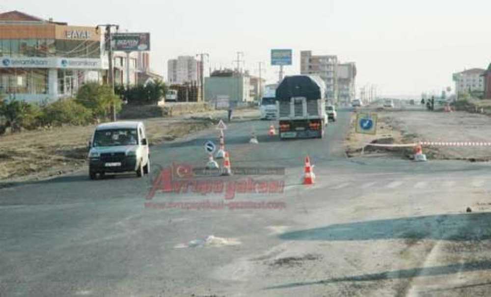 Çorlu Girişi Bölünüyor