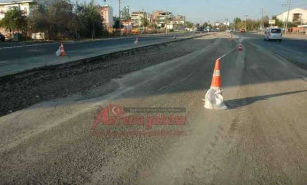 Çorlu Girişi Bölünüyor