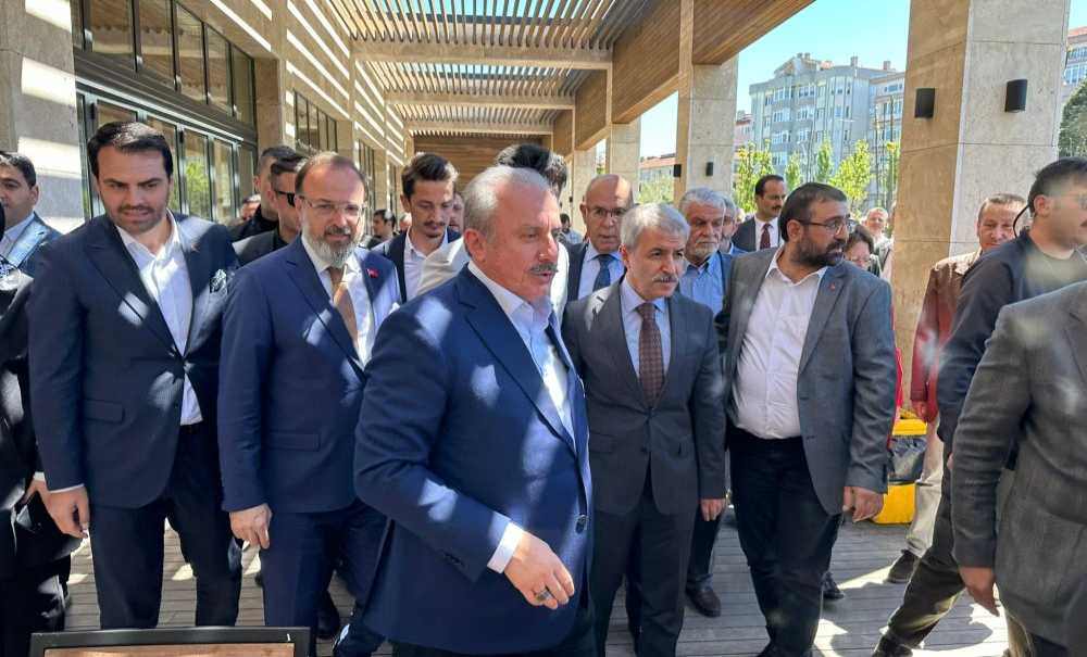 Tbmm Başkanı Şentop Çorlu'da