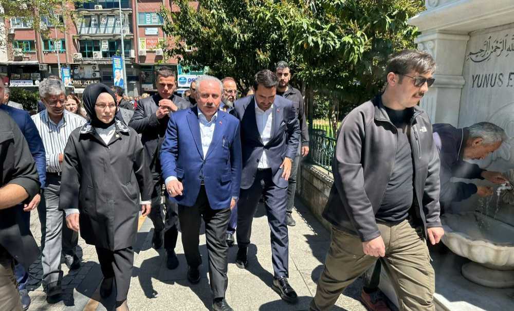 Tbmm Başkanı Şentop Çorlu'da