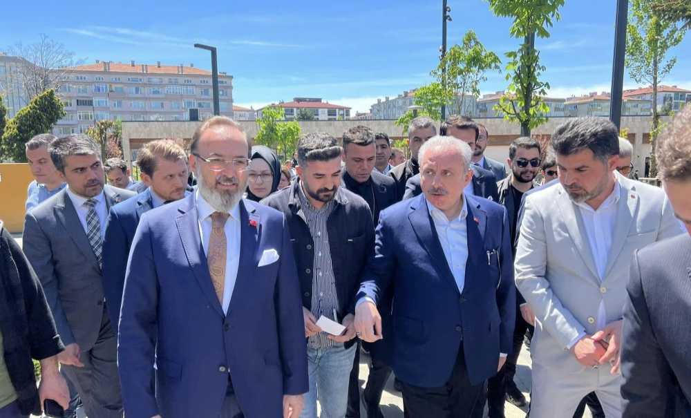 Tbmm Başkanı Şentop Çorlu'da