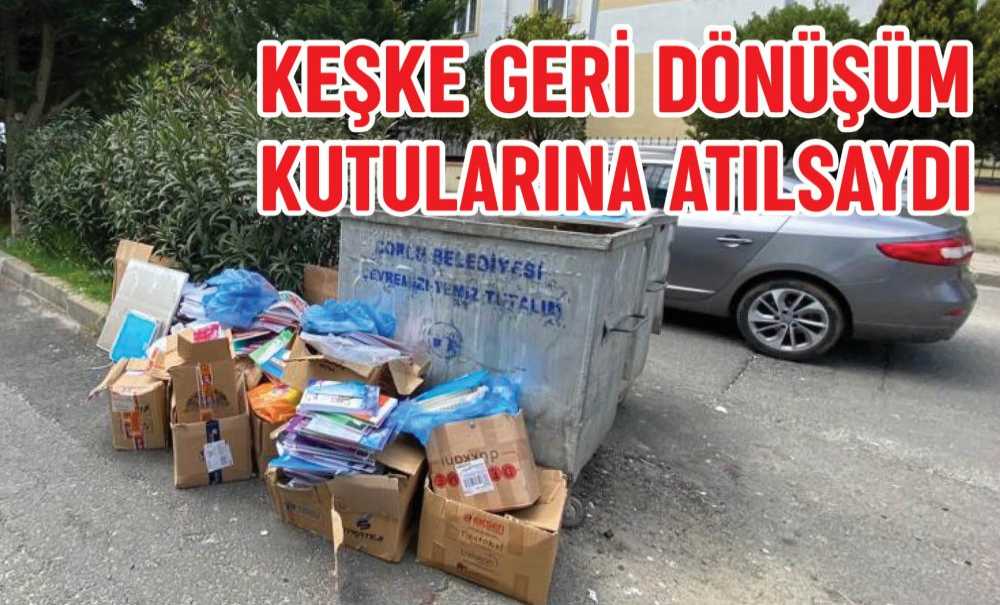 Keşke Geri Dönüşüm Kutularına Atılsaydı