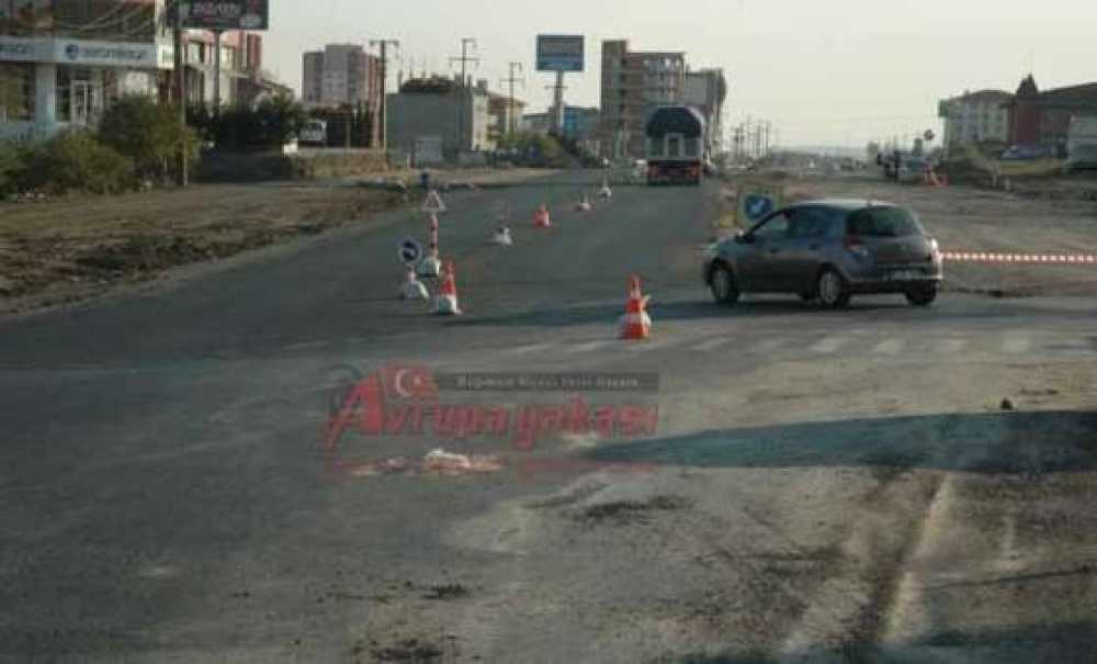 Çorlu Girişi Bölünüyor