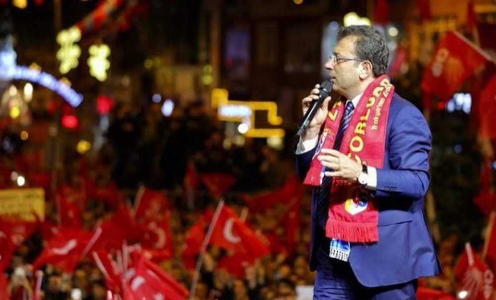 Çorlu'da İmamoğlu Coşkusu Yaşandı