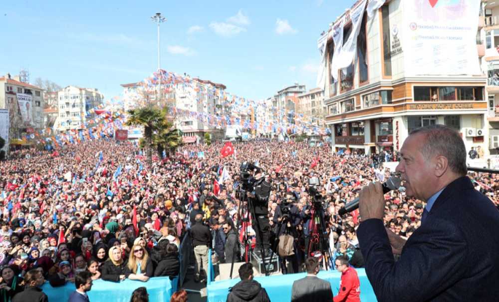 Cumhurbaşkanı Erdoğan Tekirdağ'a Geliyor