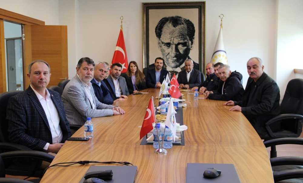 Gökhan Diktaş Çorlu Ticaret Borsasını Ziyaret Etti