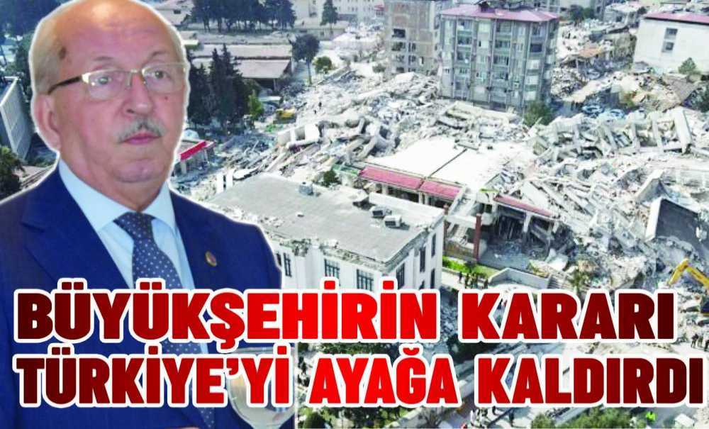 Büyükşehirin Kararı Türkiye'yi Ayağa Kaldırdı