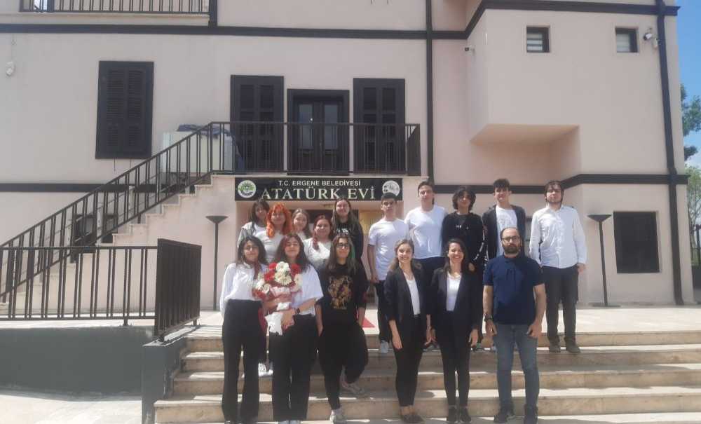 Ergene Belediyesi Atatürk Evine Ziyaretler Sürüyor