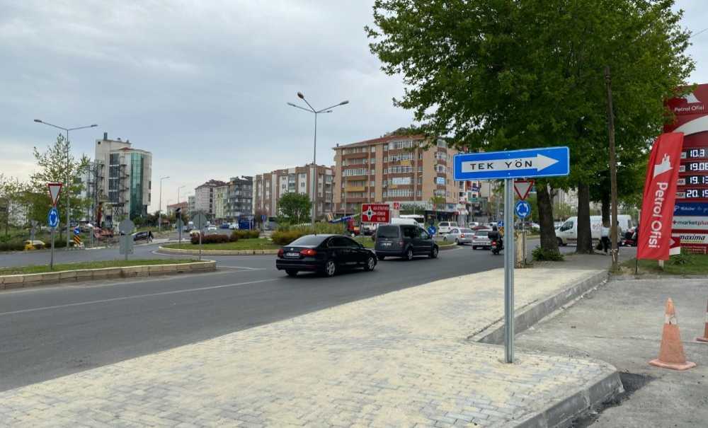 Kavşaktaki Trafik Rahatladı