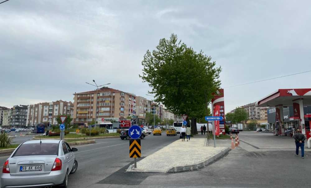 Kavşaktaki Trafik Rahatladı