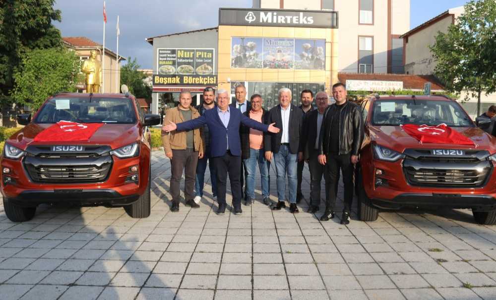 Ergene Belediyesi Araç Filosunu Güçlendiriyor