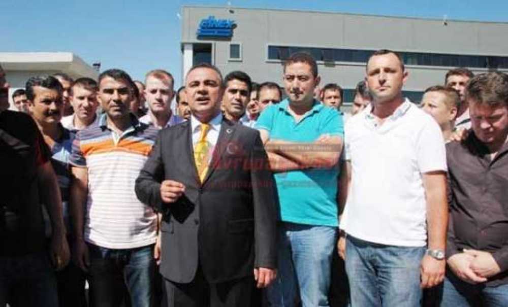 Sendikacıların Basın Açıklamasında Arbede Çıktı