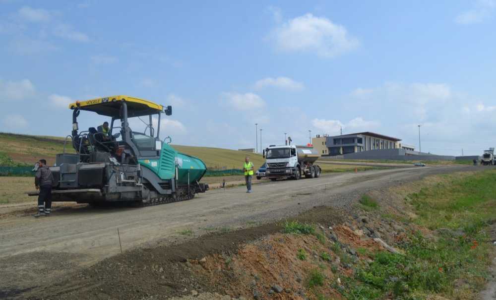 Otogarın Bağlantı Yolları Yapılıyor