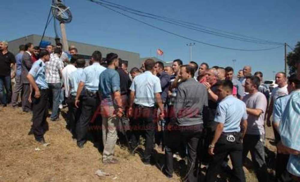 Sendikacıların Basın Açıklamasında Arbede Çıktı