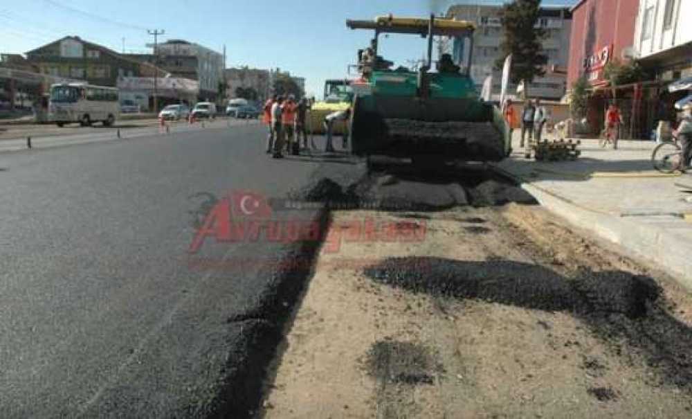 Asfaltlama Çalışmaları Başladı