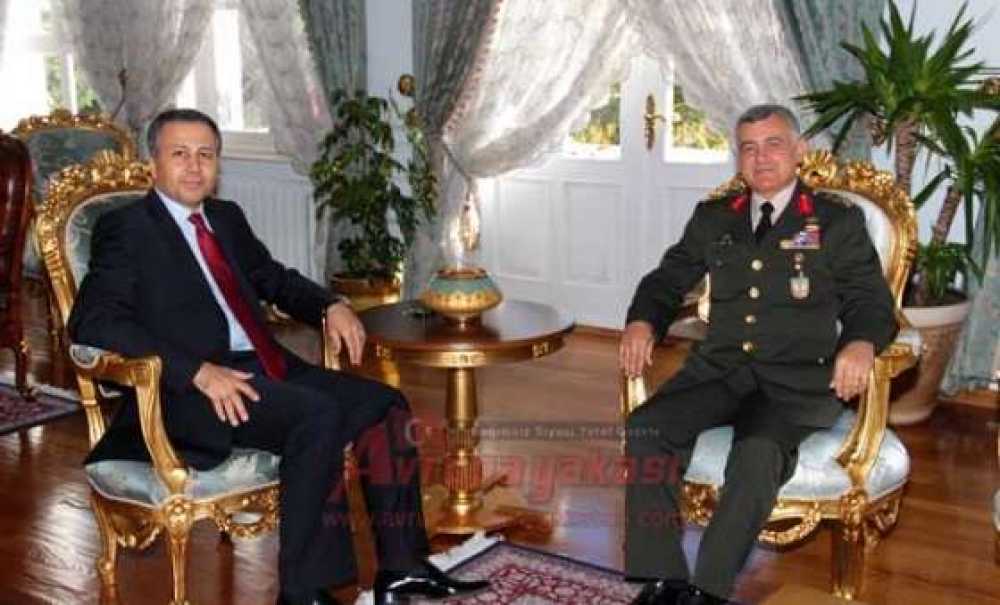 Korgeneral Bekiroğlu`ndan Vali Yerlikaya`ya Ziyaret