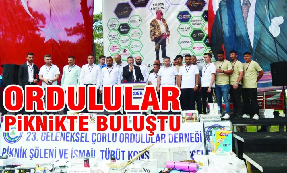 Ordulular Piknikte Buluştu