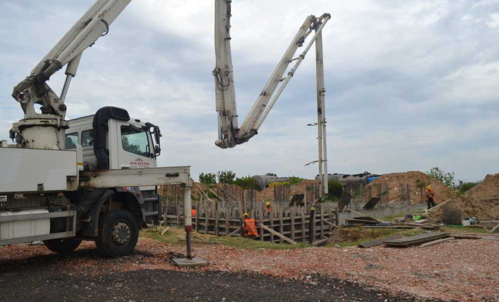 Hacı Mustafa Çakmak Cami'nin Temeli Atıldı