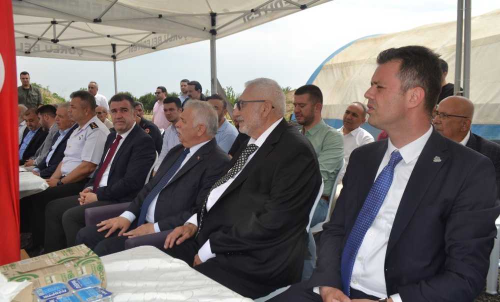 Hacı Mustafa Çakmak Cami'nin Temeli Atıldı