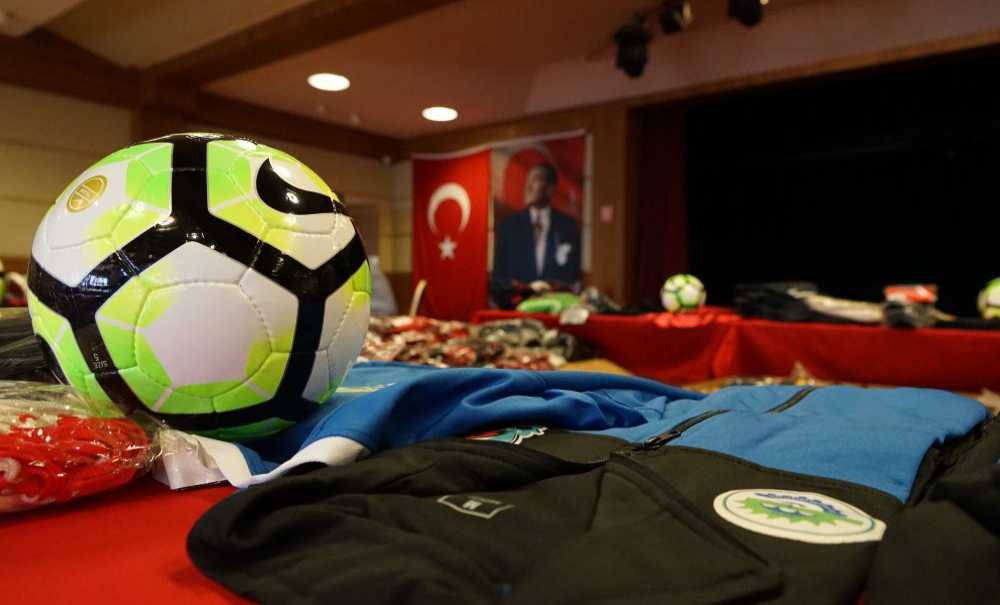 Ergene'de Amatör Spor Kulüplerine Maddi Destek