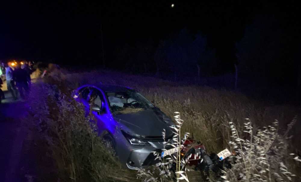 Sarılar Yolunda Kaza 1 Ölü 3 Yaralı