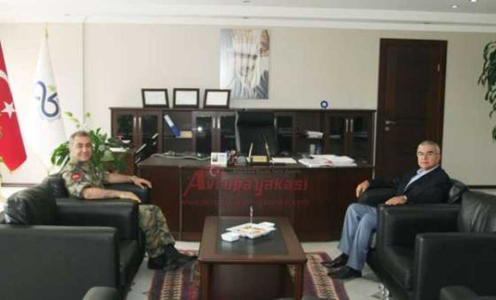 Hava Meydan Komutanı Köse'den Baysan'a Ziyaret