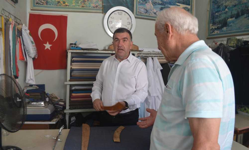 Kaymakam Eldivan Esnafı Ziyaret Etti