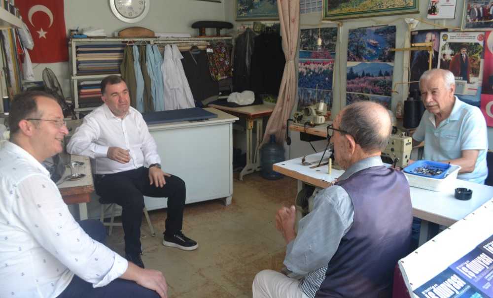 Kaymakam Eldivan Esnafı Ziyaret Etti