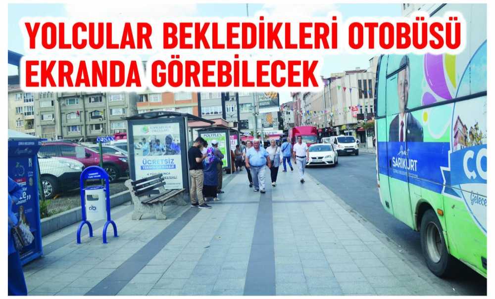 Akıllı Durak Dönemine Geçiliyor