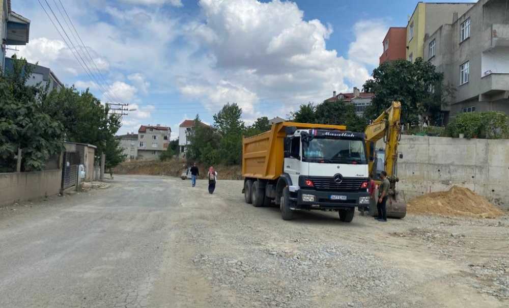 Atilla Caddesi'nde Hummalı Çalışma