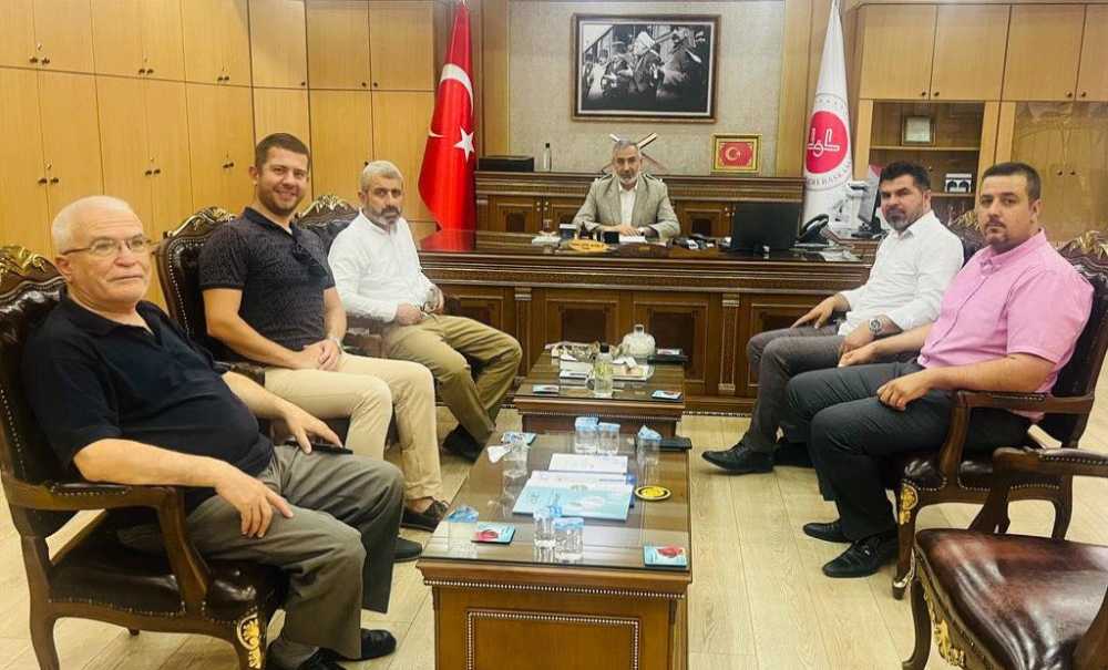 Ak Parti Yeni Atanan Müftü Bakır'ı Ziyaret Etti
