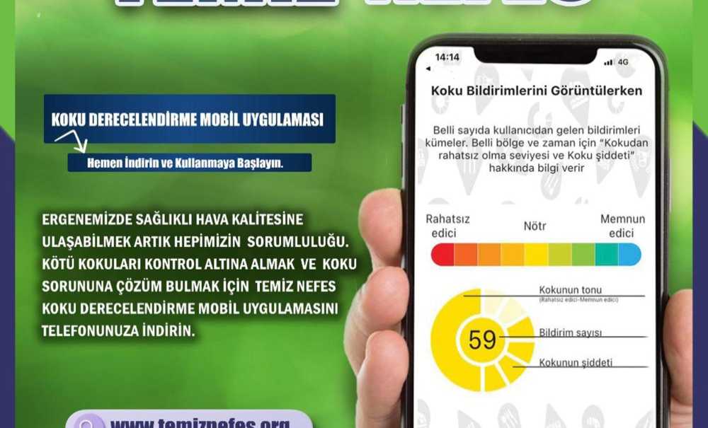 “Temiz Nefes” Mobil Uygulaması Tanıtıldı