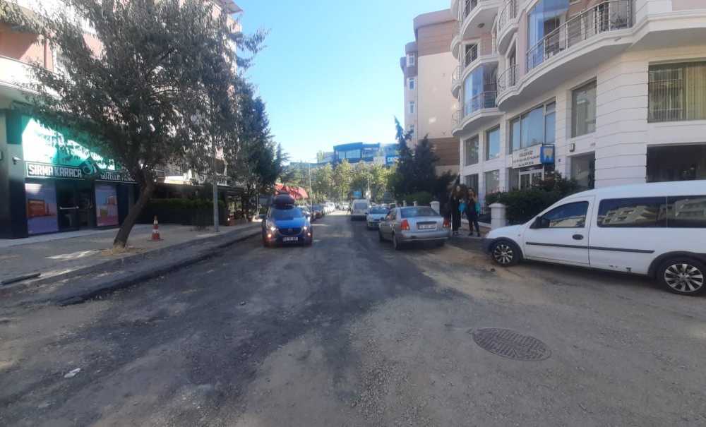 Çorlu Belediyesi O Caddede Çalışma Başlattı