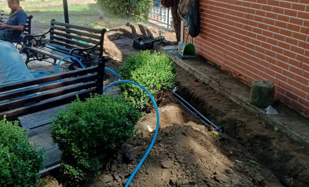 Eski Gaziler Parkı'nda Çalışma Yapıldı