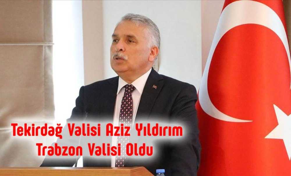 Tekirdağ Valisi Recep Soytürk Oldu