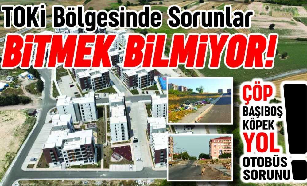 Toki̇'de Çöpler Yakılarak İmha Ediliyor