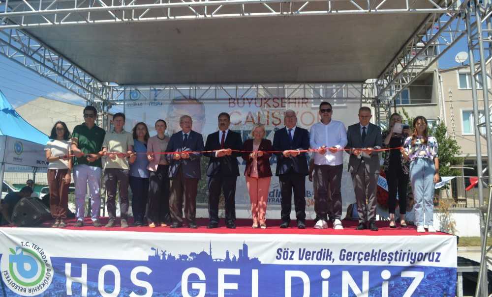 Tekirdağ Büyükşehir Belediyesi'nden Ergene'ye Büyük Yatırım