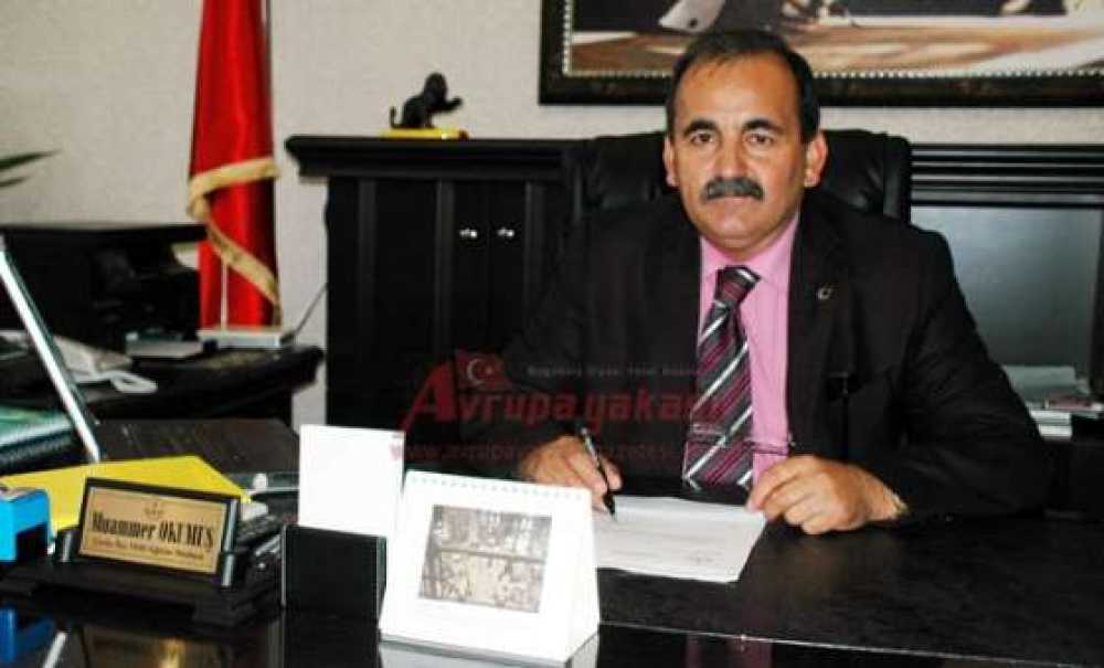 Çorlu İlçe Milli Eğitim Müdürü Muammer Okumuş;