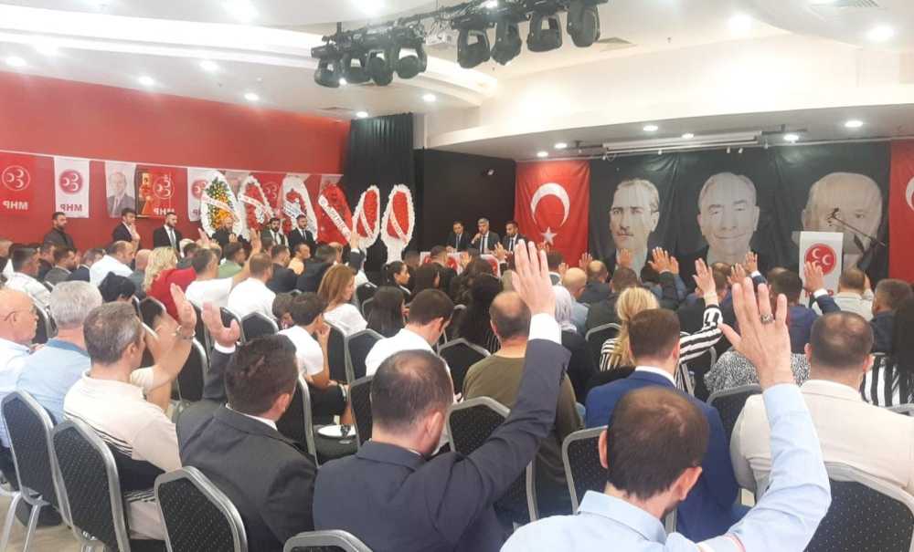 Mhp Yeni İlçe Başkanını Seçti
