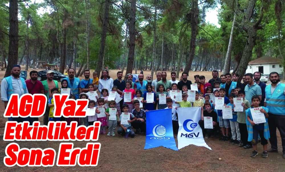 Agd Yaz Etkinlikleri Sona Erdi