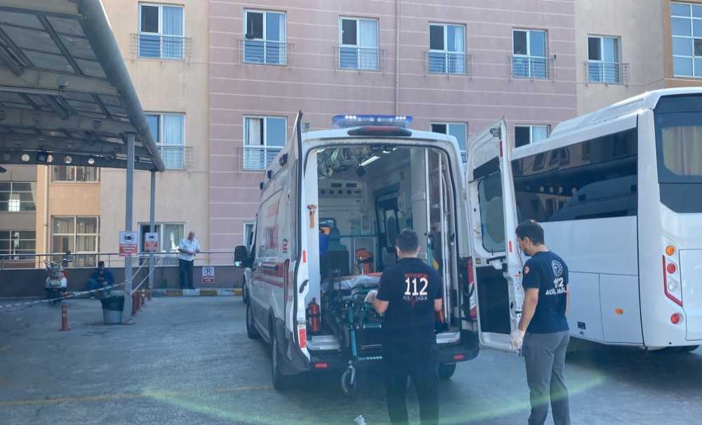 Arabasını Yıkarken Hastanelik Oldu