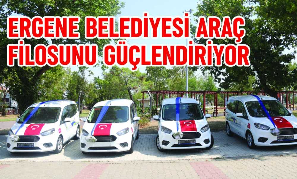 Ergene Belediyesi Araç Filosunu Güçlendiriyor