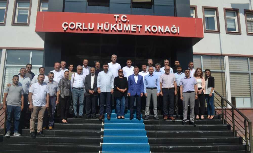 Çorlu İlk Valisini Uğurladı