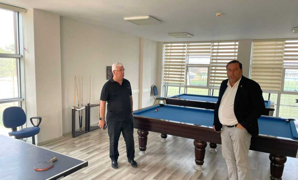 Spor Tesisleri Beşiktaşlı Yöneticiden Tam Not Aldı